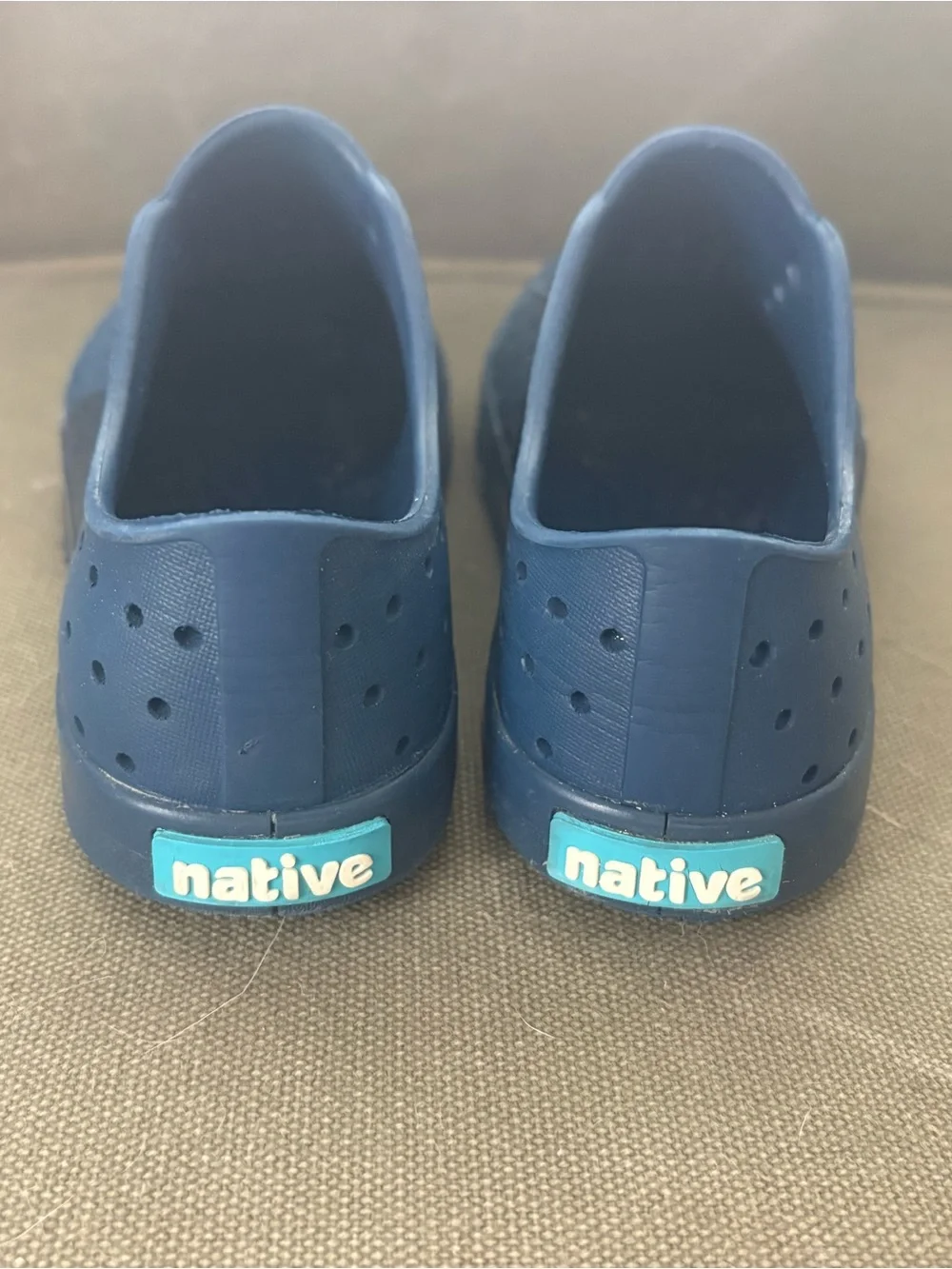 Native Kids Water Shoes in Navy Blue